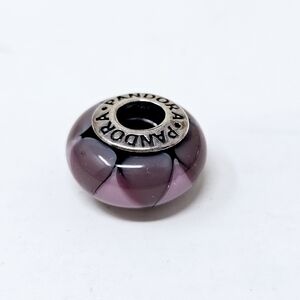 Pandora Purple Murano glass Bead